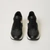 baskets_de_running_avec_s_4.webp Chaussures Plates | Baskets*TWINSET Milano Baskets De Running Avec Strass Noir