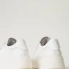 baskets_en_cuir_3.webp Chaussures Plates | Baskets*TWINSET Milano Baskets En Cuir Blanc