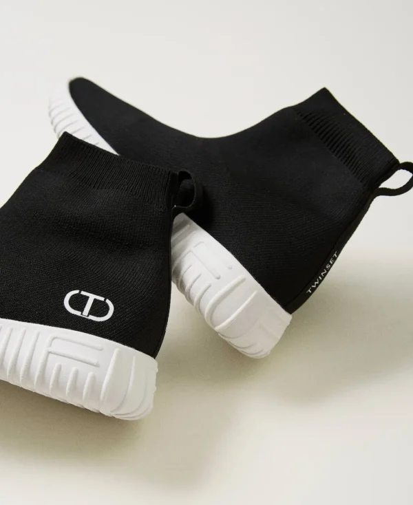 baskets_fessura_avec_oval_3.webp Chaussures*TWINSET Milano Baskets Fessura Avec Oval T Noir