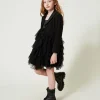 Blousons Et Manteaux*TWINSET Milano Blazer Spencer En Flanelle Noir