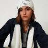 bonnet_en_maille_avec_bro_1.webp Chapeaux*TWINSET Milano Bonnet En Maille Avec Broderies Crème White