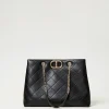 cabas_avec_fermeture_oval_0.webp Cabas | Sacs Porté Épaule*TWINSET Milano Cabas Avec Fermeture Oval T Noir
