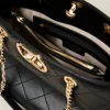 cabas_avec_fermeture_oval_4.webp Cabas | Sacs Porté Épaule*TWINSET Milano Cabas Avec Fermeture Oval T Noir