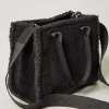 cabas_en_fausse_fourrure__3.webp Cabas | Sacs Porté Épaule*TWINSET Milano Cabas En Fausse Fourrure Effet Furry Gris « Blackened Pearl »