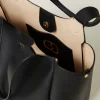 cabas_forever_en_cuir_3.webp Cabas | Sacs Porté Épaule*TWINSET Milano Cabas «Forever» En Cuir Noir