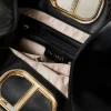 cabas_lila_avec_anse_oval_5.webp Cabas | Sacs Porté Épaule*TWINSET Milano Cabas «Lila» Avec Anse Oval T Noir