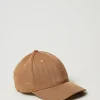 casquette_de_baseball_en__0-3.webp Chapeaux*TWINSET Milano Casquette De Baseball En Scuba Caramel Camel
