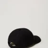 casquette_de_baseball_en__3-3.webp Accessoires*TWINSET Milano Casquette De Baseball En Drap Avec Logo Noir