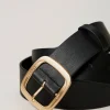 ceinture_avec_boucle_carr_1.webp Ceintures*TWINSET Milano Ceinture Avec Boucle Carrée Noir