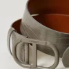 ceinture_avec_imprim_croc_2.webp Ceintures*TWINSET Milano Ceinture Avec Imprimé Croco Grey Stone