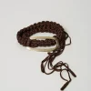 ceinture_crochet_avec_bou_1.webp Ceintures*TWINSET Milano Ceinture Crochet Avec Boucle Siglée Coffee Chocolate