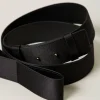 Ceintures*TWINSET Milano Ceinture En Satin Avec Nœud Noir