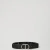 ceinture_lastique_avec_bo_0.webp Accessoires*TWINSET Milano Ceinture élastique Avec Boucle Oval T Noir