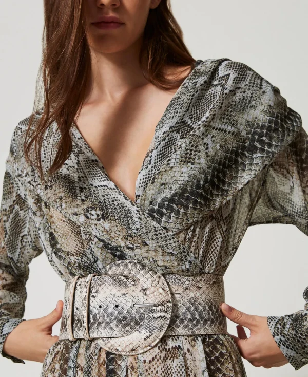 ceinture_taille_haute_ave_1-2.webp Ceintures*TWINSET Milano Ceinture Taille Haute Avec Imprimé Serpent Imprimé Soft Serpent