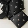 ceinture_taille_haute_ave_2.webp Ceintures*TWINSET Milano Ceinture Taille Haute Avec œillets Noir