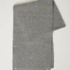 Écharpes*TWINSET Milano Écharpe En Maille Avec Oval T Gris Chiné Foncé