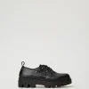 chaussures__lacets_en_cui_0-1.webp Chaussures*TWINSET Milano Chaussures à Lacets En Cuir Noir