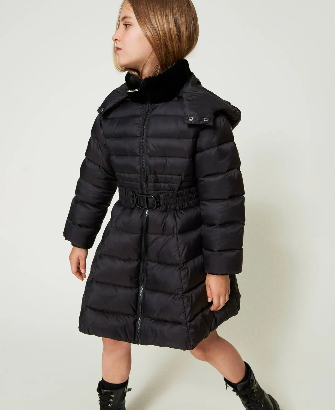 doudoune_matelasse_avec_c_0.webp Blousons Et Manteaux*TWINSET Milano Doudoune Matelassée Avec Ceinture Oval T Noir