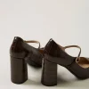 Chaussures À Talons | Escarpins Et Sandales*TWINSET Milano Escarpins Avec Imprimé Croco Coffee Chocolate