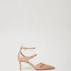 Chaussures À Talons | Escarpins Et Sandales*TWINSET Milano Escarpins Vernis Avec Brides Les Beiges