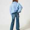 jean_cargo_avec_poches_3.webp Pantalons Et Jeans*TWINSET Milano Jean Cargo Avec Poches Denim Mid Blue