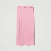jupe_en_scuba_jacquard_1.webp Jupes*TWINSET Milano Jupe En Scuba Jacquard Rose « Prism Pink »