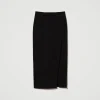 jupe_longue_asymtrique_1.webp Jupes*TWINSET Milano Jupe Longue Asymétrique Noir