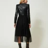 jupe_milongue_en_tulle_pl_3.webp Jupes*TWINSET Milano Jupe Mi-longue En Tulle Plissé Noir