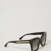 Lunettes De Soleil*TWINSET Milano Lunettes De Soleil Carrées Avec Clous Noir Brillant