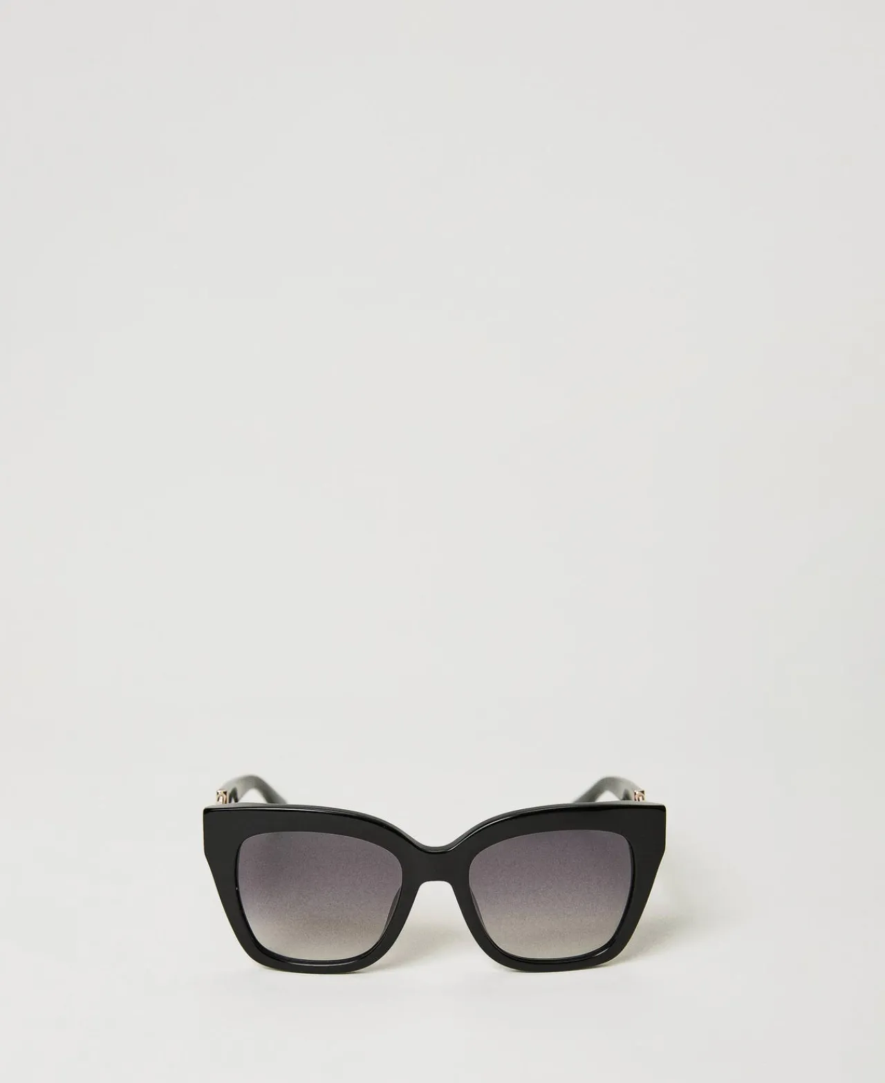 lunettes_de_soleil_ildech_0-1.webp Lunettes De Soleil*TWINSET Milano Lunettes De Soleil œil-de-chat Avec Barrette Noir