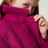 manteau_crois_en_drap_bou_4.webp Blousons Et Manteaux*TWINSET Milano Manteau Croisé En Drap Bouclette Magenta Purple