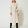 manteau_crois_en_laine_ml_0.webp Manteaux Et Trenchs*TWINSET Milano Manteau Croisé En Laine Mélangée à Chevrons Chevron Neige/Or