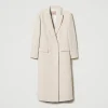 manteau_crois_en_laine_ml_1.webp Manteaux Et Trenchs*TWINSET Milano Manteau Croisé En Laine Mélangée à Chevrons Chevron Neige/Or
