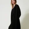 manteau_en_fil_recycl_bou_2.webp Manteaux Et Trenchs*TWINSET Milano Manteau En Fil Recyclé Bouclé Noir