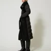 manteau_rembourr_en_fauss_0.webp Manteaux Et Trenchs*TWINSET Milano Manteau Rembourré En Fausse Fourrure Noir