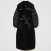 manteau_rembourr_en_fauss_1.webp Manteaux Et Trenchs*TWINSET Milano Manteau Rembourré En Fausse Fourrure Noir