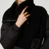 manteau_rembourr_en_fauss_4.webp Manteaux Et Trenchs*TWINSET Milano Manteau Rembourré En Fausse Fourrure Noir