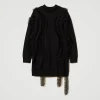 Sweat-Shirts*TWINSET Milano Maxi Sweat-shirt Avec Volants En Tulle Noir