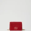 mini_sac__bandoulire_en_s_0.webp Mini Sacs | Sacs Porté Épaule*TWINSET Milano Mini Sac à Bandoulière En Satin Avec Strass Rouge Vénitien