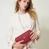 mini_sac_port_paule_avec__1.webp Mini Sacs | Sacs Porté Épaule*TWINSET Milano Mini Sac Porté épaule Avec Oval T Rouge Pompéien