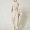 pantalon_cargo_avec_poche_3.webp Pantalons Cargo*TWINSET Milano Pantalon Cargo Avec Poches Asymétriques Rose Cloud Pink