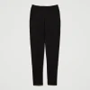 Pantalons Droits Et Cigarette*TWINSET Milano Pantalon Cigarette Avec élastique Noir