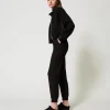 pantalon_de_jogging_avec__2.webp Pantalons De Jogging*TWINSET Milano Pantalon De Jogging Avec Poches Noir