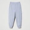 Pantalons Et Jeans*TWINSET Milano Pantalon De Jogging En Molleton Gris Mélangé Clair