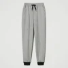 pantalon_de_jogging_en_pi_1.webp Pantalons De Jogging*TWINSET Milano Pantalon De Jogging En Pied-de-poule Petit Pied-de-Poule Noir/Blanc Neige