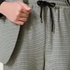 pantalon_de_jogging_en_pi_4.webp Pantalons De Jogging*TWINSET Milano Pantalon De Jogging En Pied-de-poule Petit Pied-de-Poule Noir/Blanc Neige