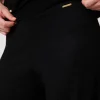 pantalon_palazzo_en_laine_4.webp Pantalons Larges Et Palazzo*TWINSET Milano Pantalon Palazzo En Laine Mélangée Noir
