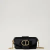 petit_sac__bandoulire_ami_0.webp Sacs Porté Épaule | Sacs À Bandoulière*TWINSET Milano Petit Sac à Bandoulière «Amie» En Velours Brodé Noir