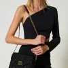 petit_sac__bandoulire_dre_1.webp Sacs Porté Épaule | Sacs À Bandoulière*TWINSET Milano Petit Sac à Bandoulière «Dreamy» En Velours Brodé Noir
