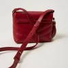 Mini Sacs | Sacs Porté Épaule*TWINSET Milano Petit Sac à Bandoulière «Dreamy» En Cuir Bordeaux